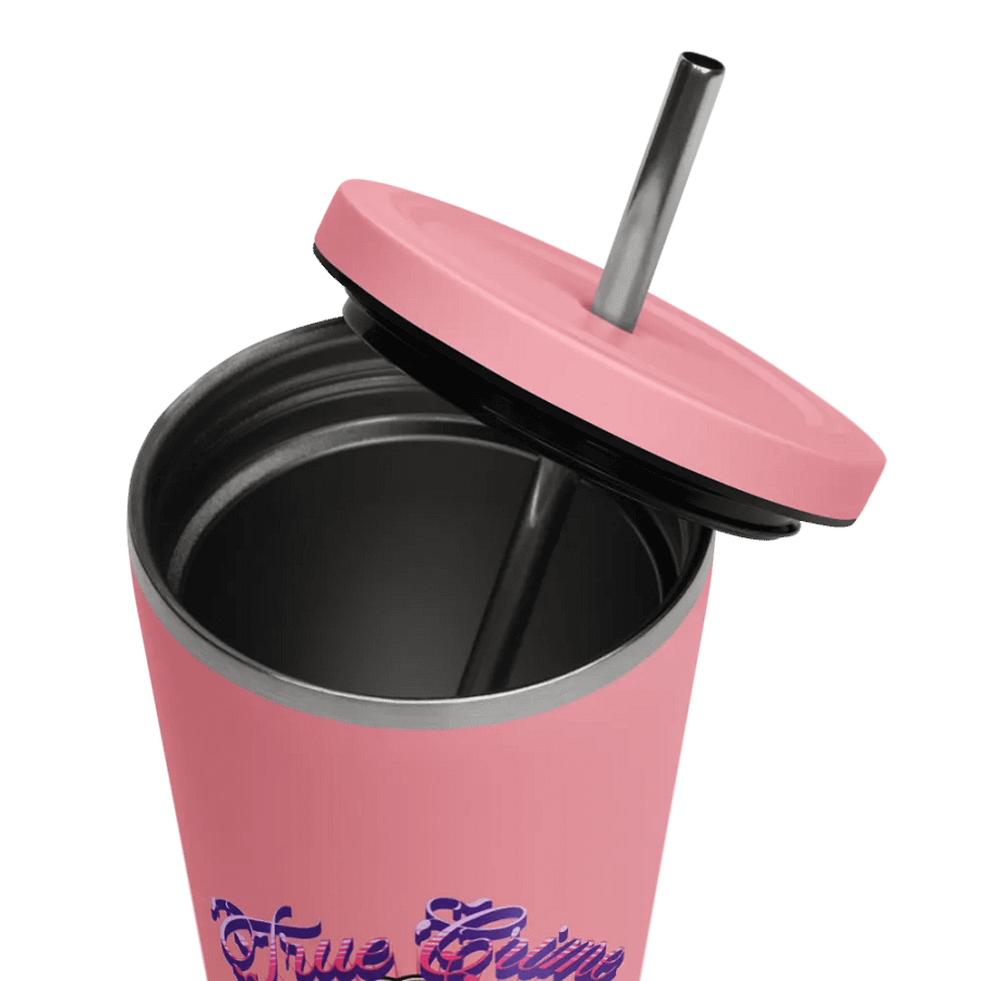True Crime Skeleton & Coffee Insulated Tumbler product image (7)