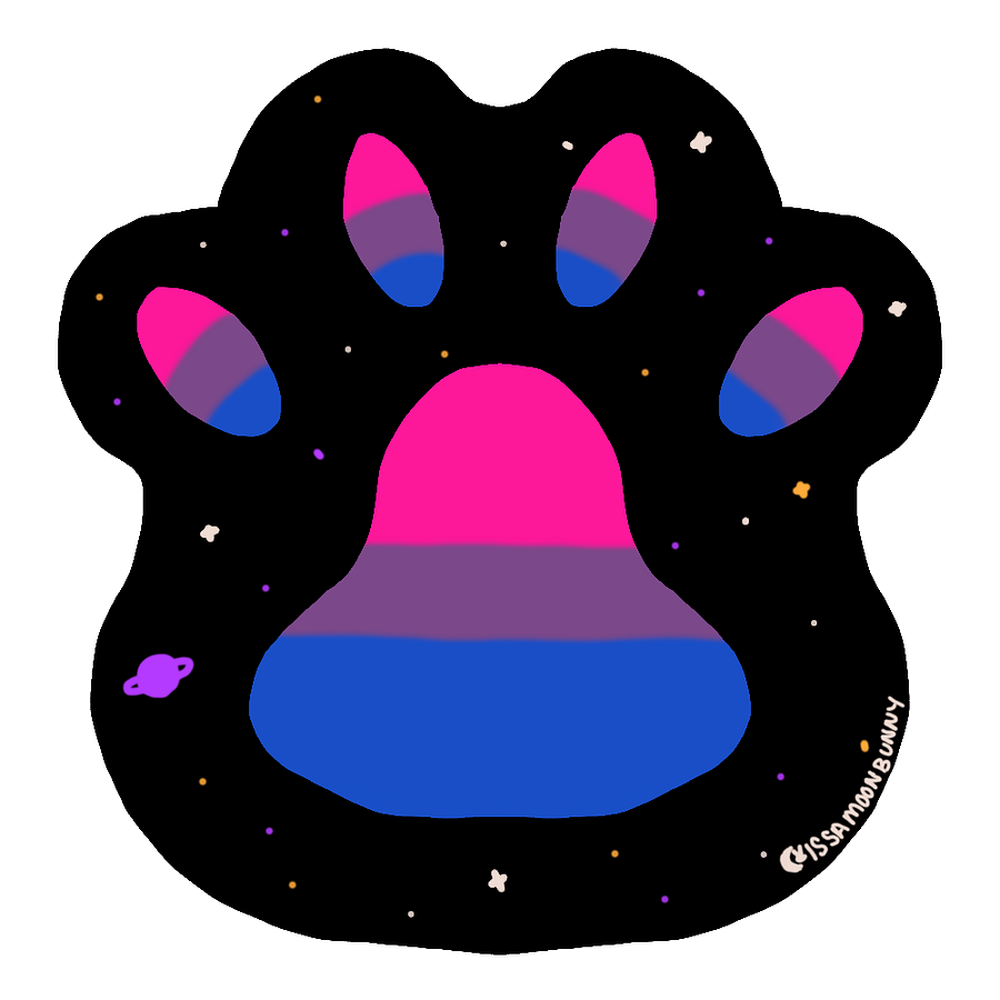 Bi Pride is Paw-some! product image (1)