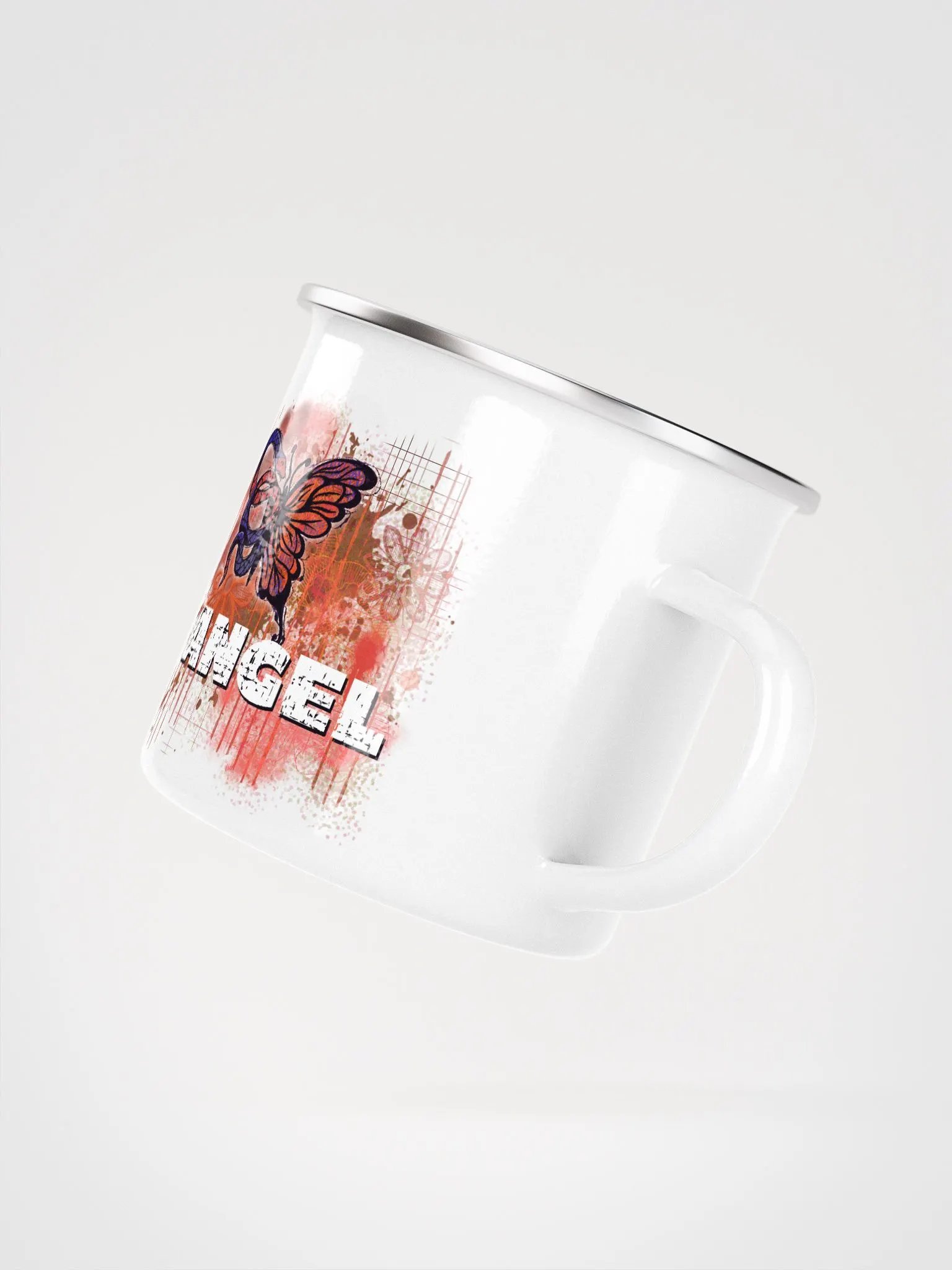 Enamel Mug Soft Grunge Angel product image (3)