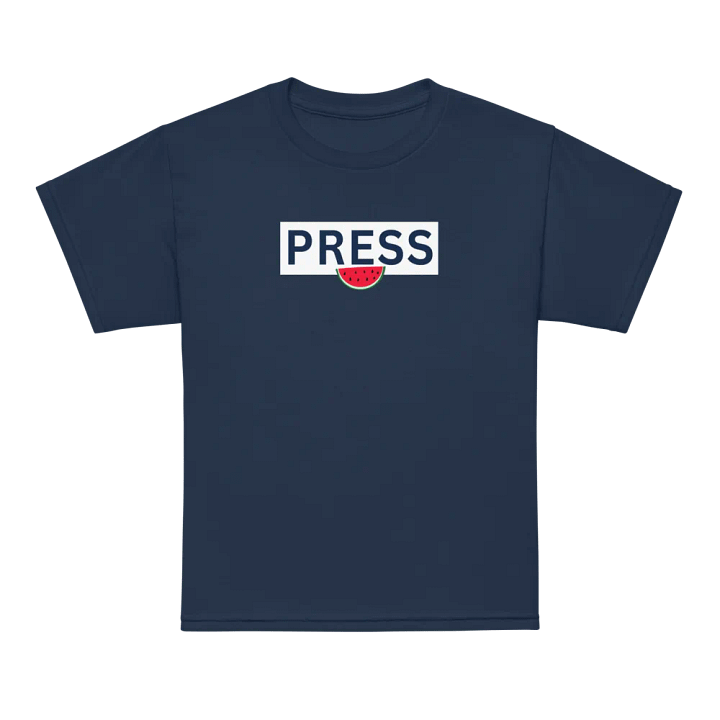 PRESS Palestine Kids T-shirt product image (2)
