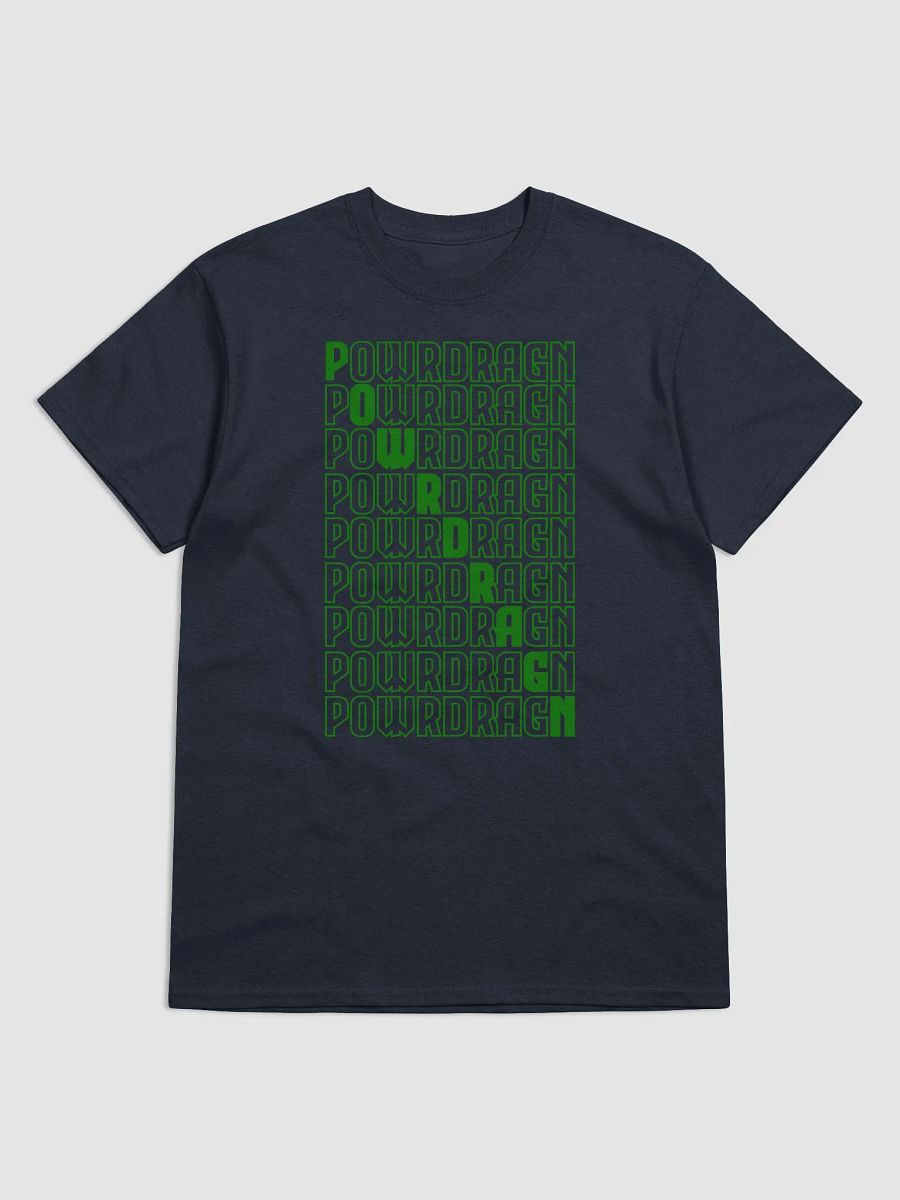 PowrDragn Matrix Letters Tee product image (2)