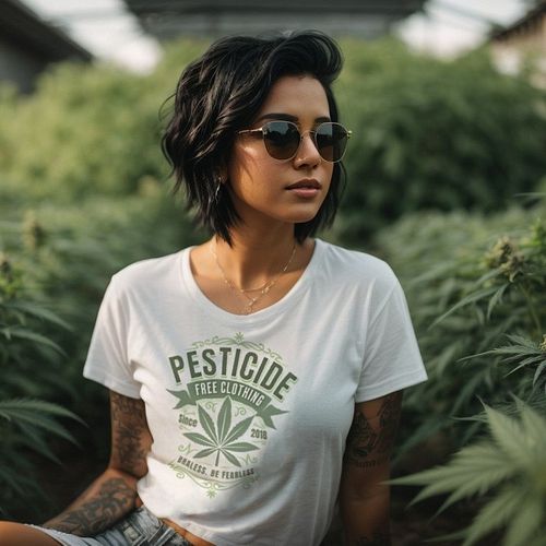 100% Soft Cotton. Ladies Fit for a snug fit.
.
100% ring-spun cotton
Semi-fitted
.
#pesticidefree #420 #braless #underboob #c...