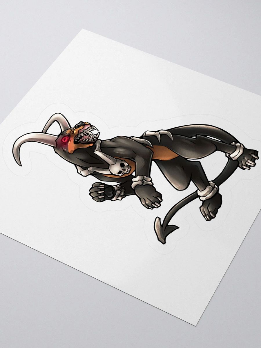 Fire + Shadow Kiss Cut Sticker product image (3)