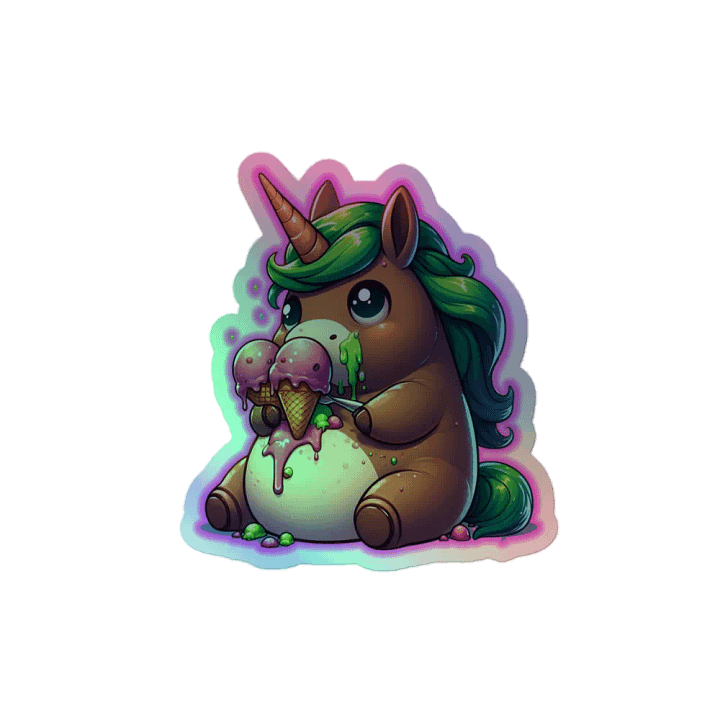 Chunky Rainbows Sticker product image (2)