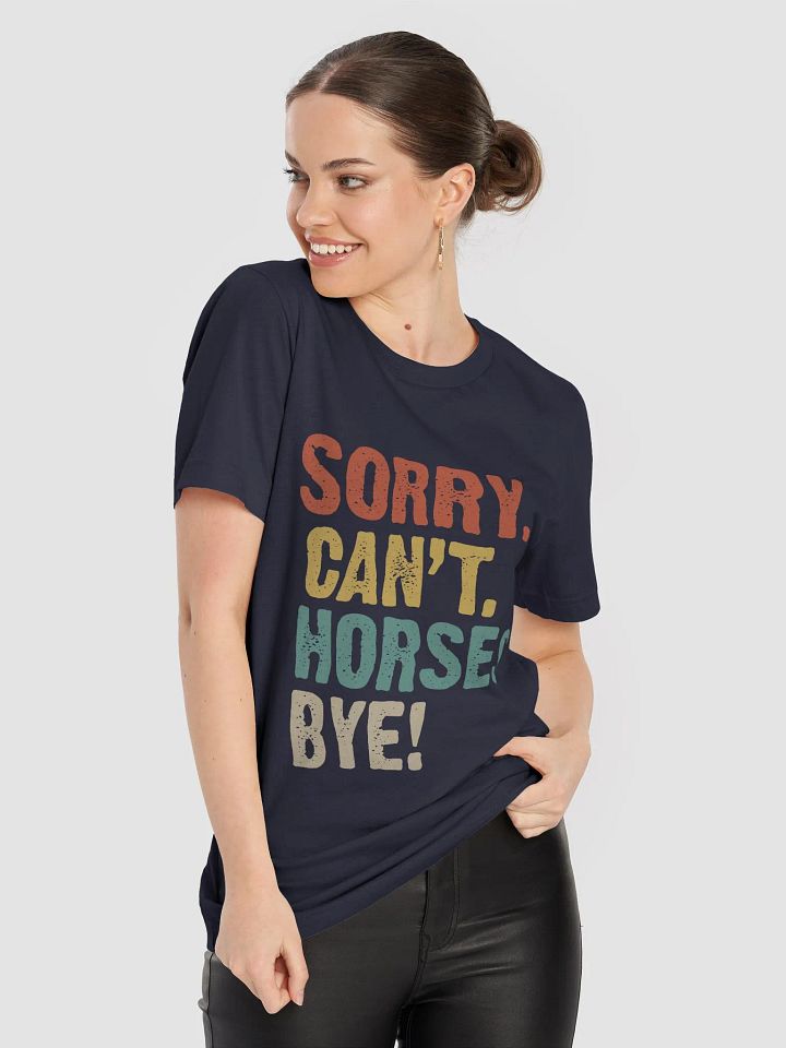 "Horses, bye" t-shirt product image (2)