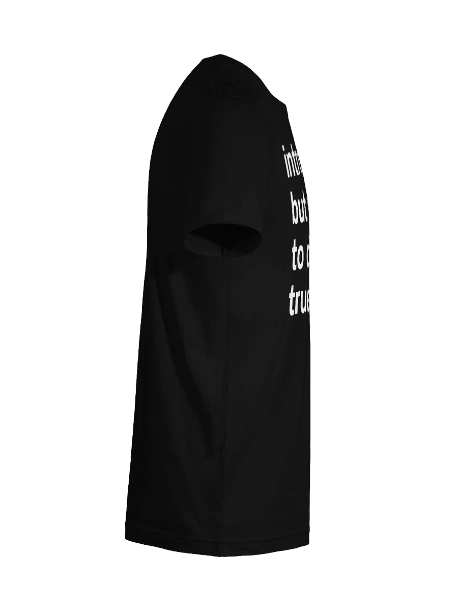 introverted but willing to discuss true crime. Unisex T-Shirt product image (128)