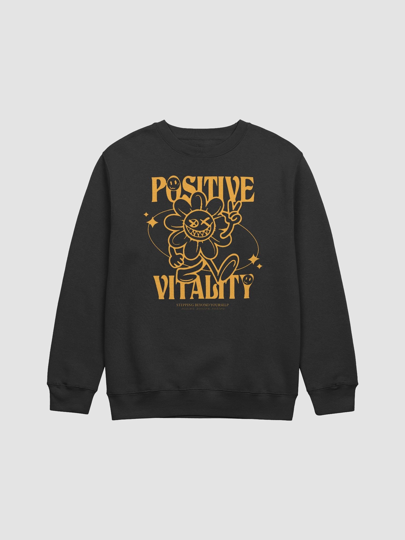 Positive Vibes Flower Power Sweatshirt product image (2)