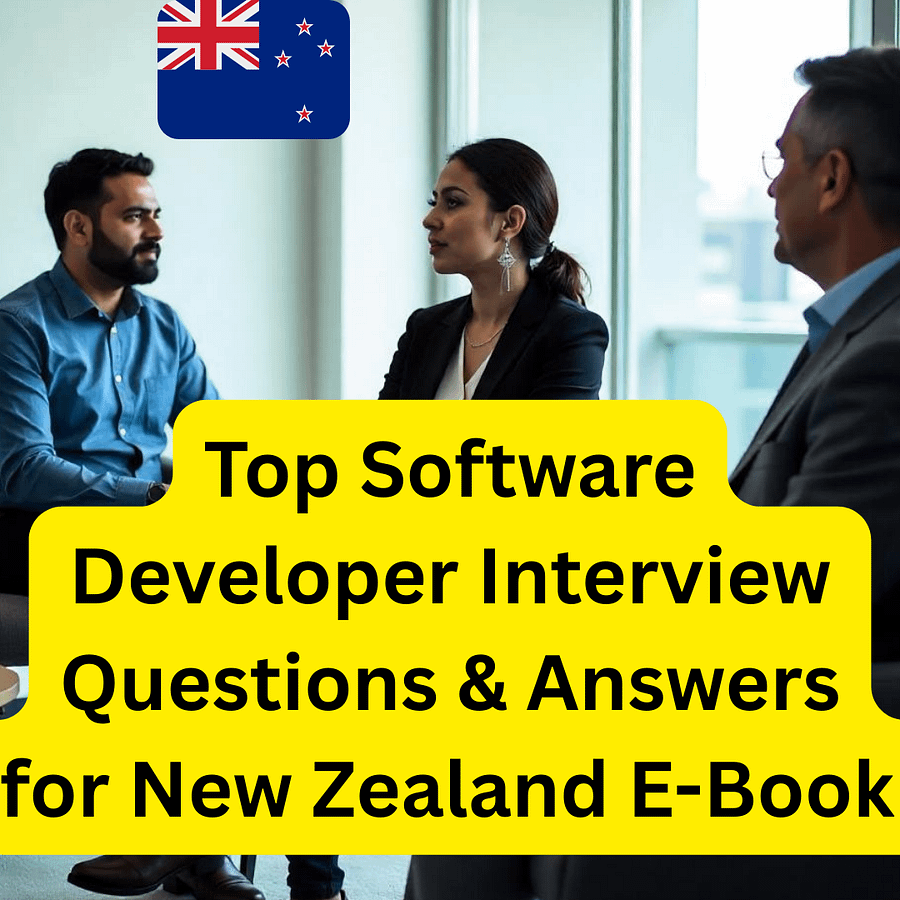 Top 50 Software Developer Interview Questions & Answers for New Zealand product image (1)