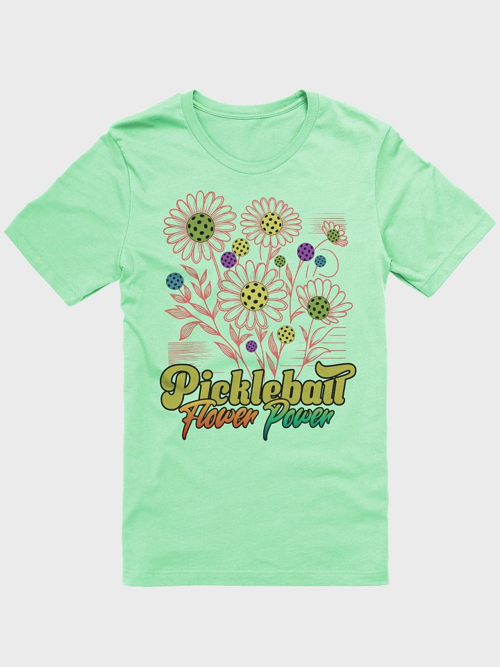 Pickleball Flower Power T-Shirt product image (28)
