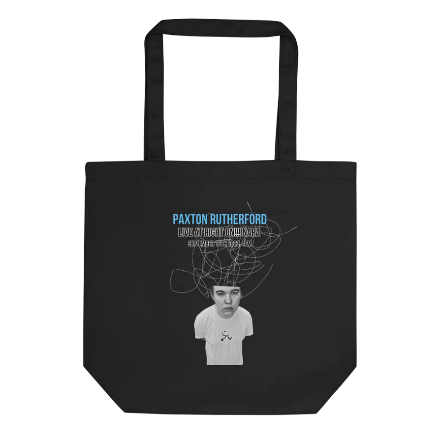Live at Right On!! Vinyl Record Tote Bag product image (1)