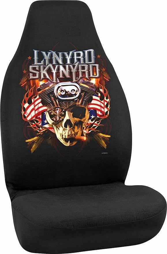 Lynyrd Skynyrd Rock-n-Ride Universal Bucket Seat Cover by Bell Automotive product image (1)
