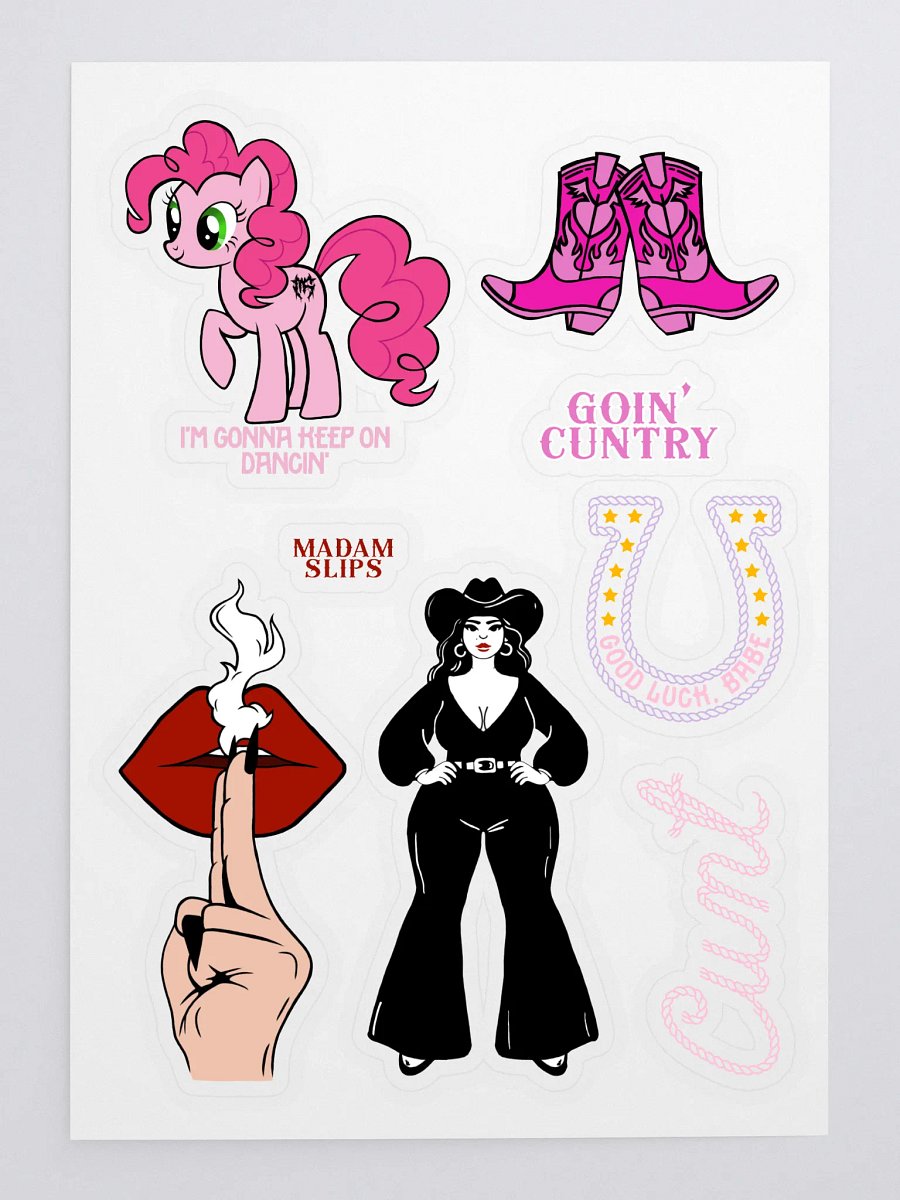 Goin' Cuntry Sticker Pack product image (3)
