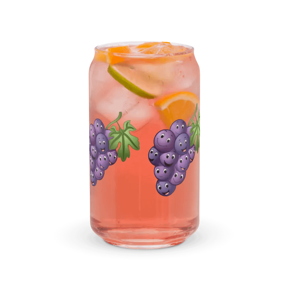 Quench your thirst in style with our 16oz Sipper Glass. Made from clear tempered glass, it's durable product image (37)