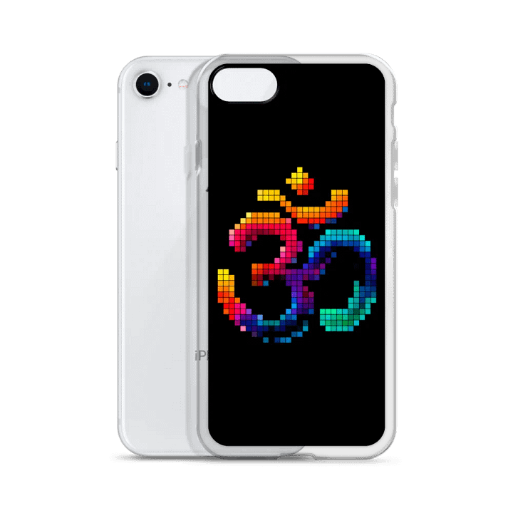 Om Pixelated Gradient iPhone® Case product image (51)