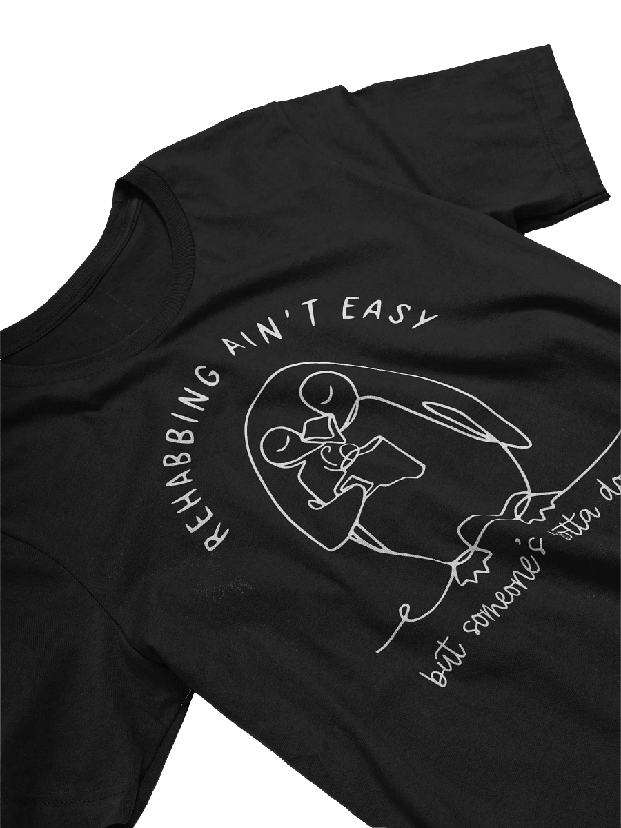 Funny penguin rescue tee, wildlife rehabber gift, rehabbing ain’t easy, animal carer gift, penguin lover tee, cute animal rescue, wildlife rehabber shirt, funny wildlife carer appreciation tshirt product image (3)