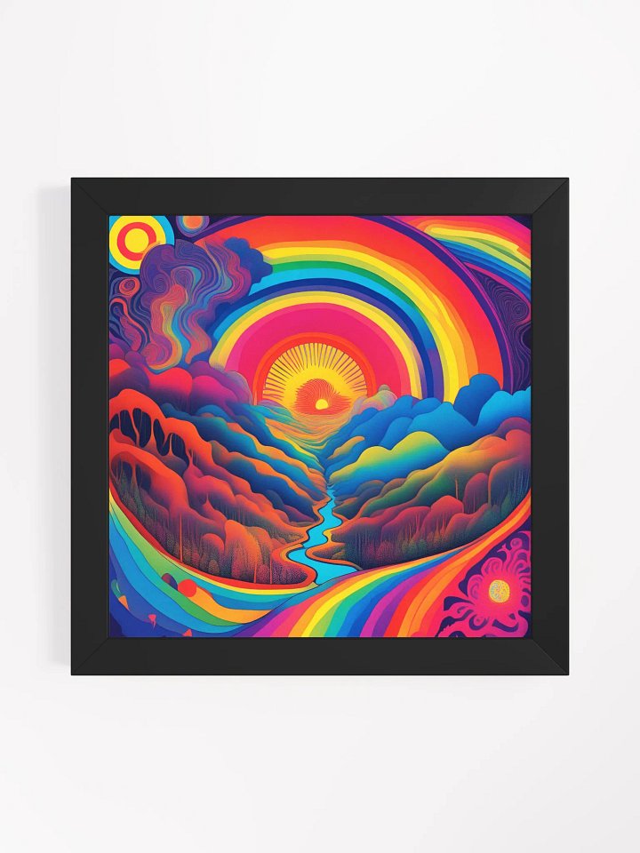 The Beauty of Breaking Open - Framed High-Quality Matte Poster product image (1)