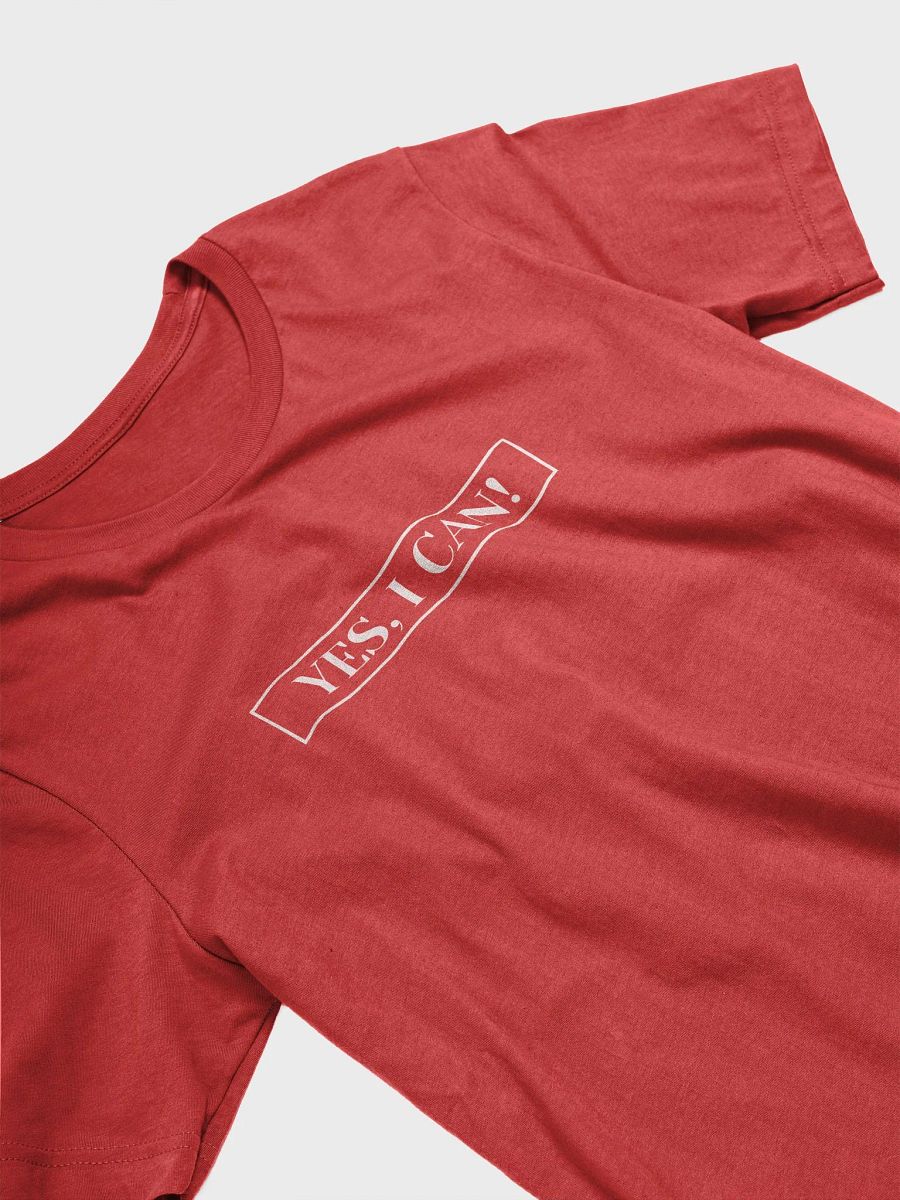 Yes, I Can! - Red Shirt product image (3)