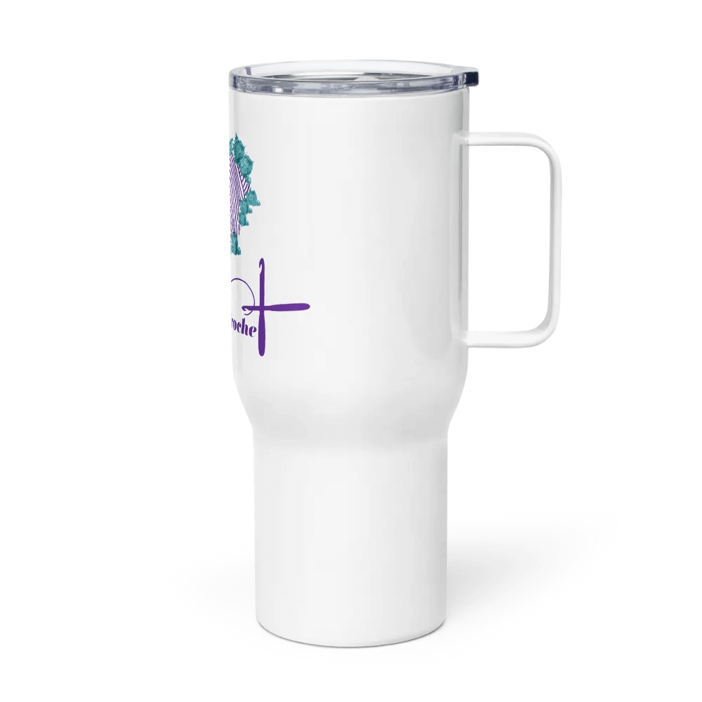 Blessed2Crochet Travel Mug with Handle product image (3)