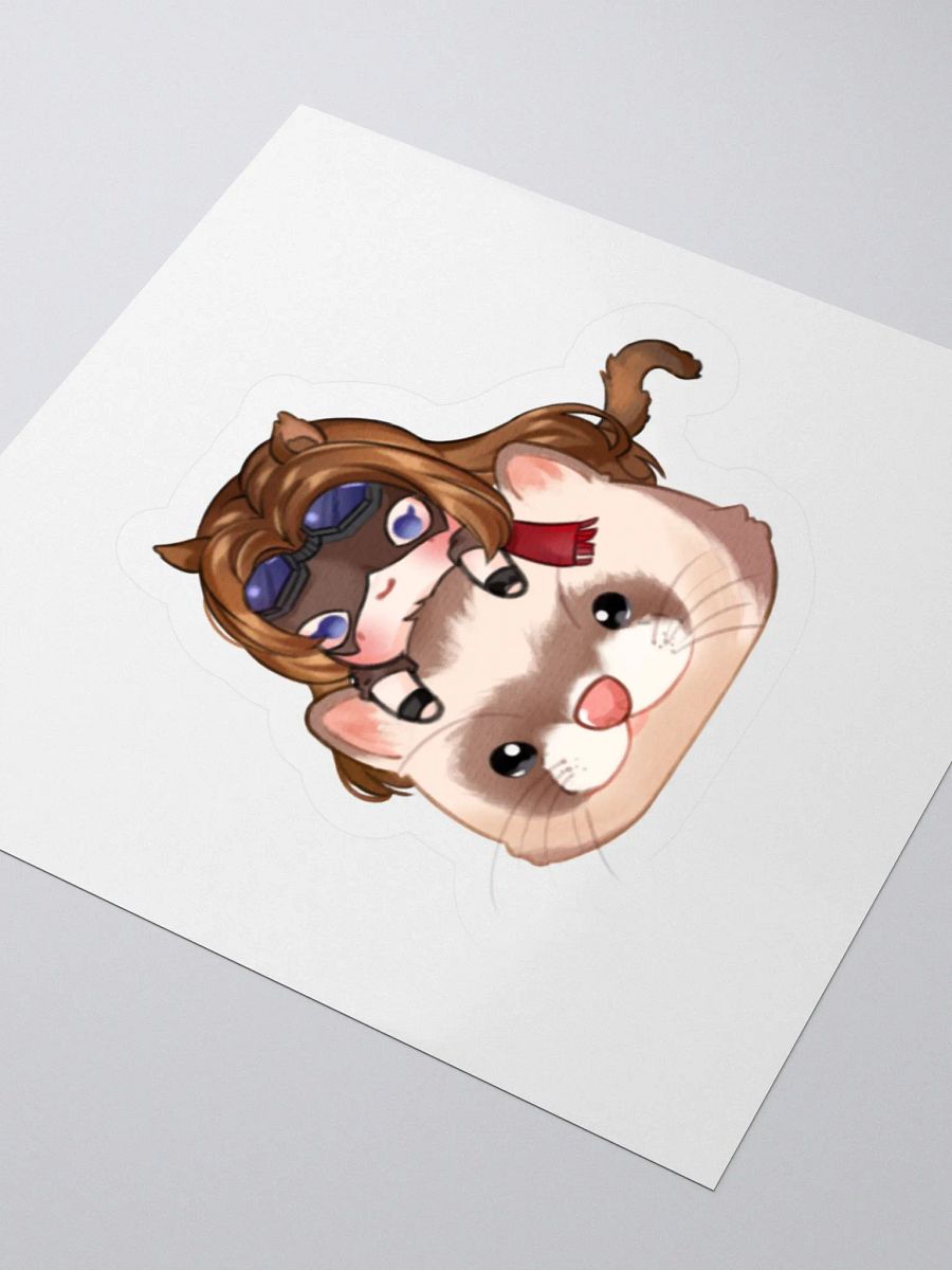 Cinnamon Pillow Ferret Chibi Sticker by Ameblum product image (5)