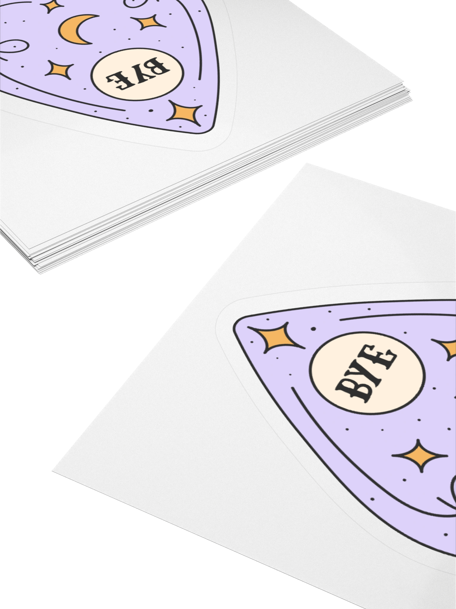 "BYE" Ouija Board Response Sticker product image (10)