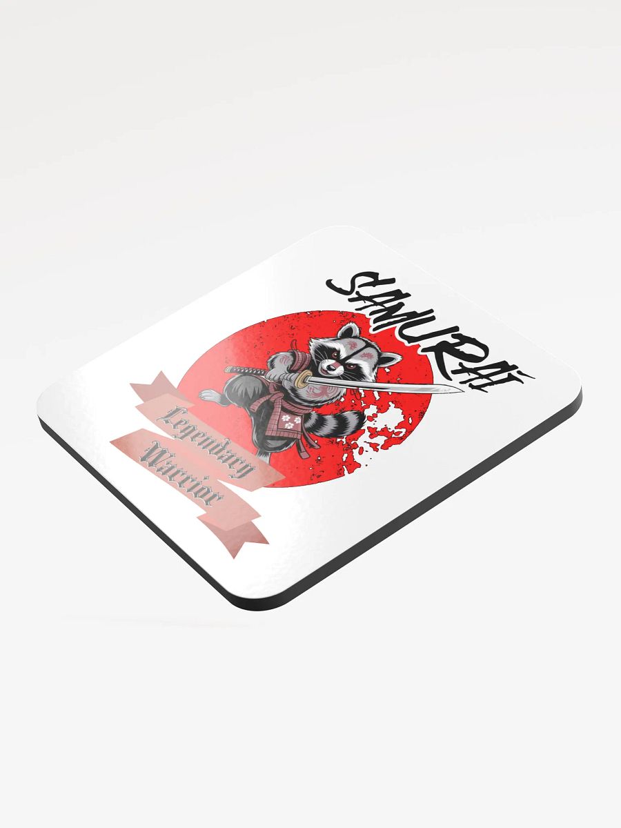 Samurai Legendary Warrior Raccoon Coaster product image (4)