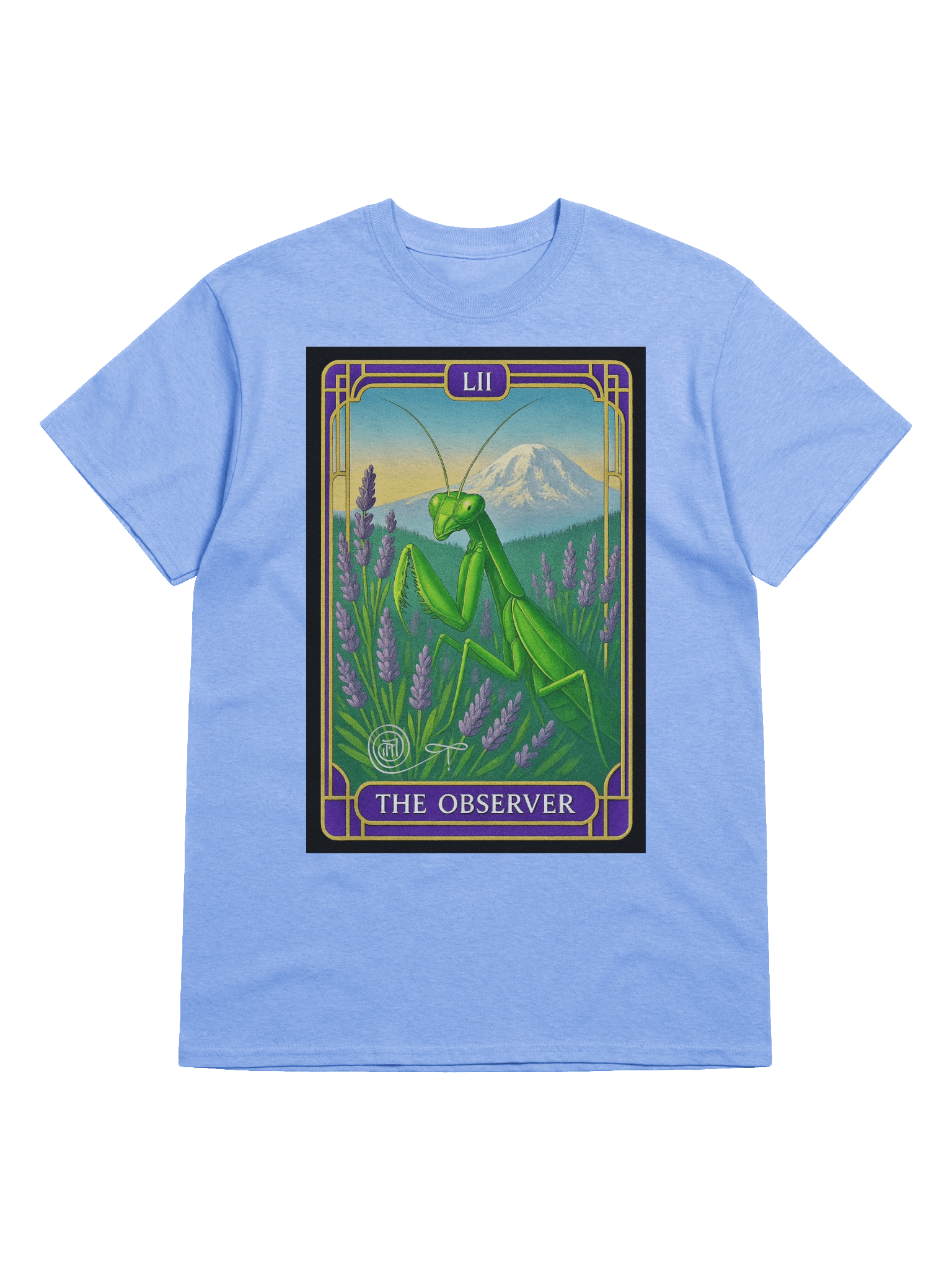 The Observer Praying Mantis Tarot Card Tee product image (1)