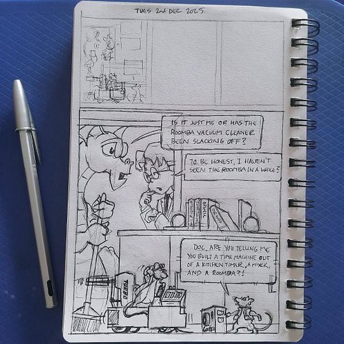 Do you ever wonder if there's a whole other timeline of events going on that you're not aware of, just a few steps over? #vis...