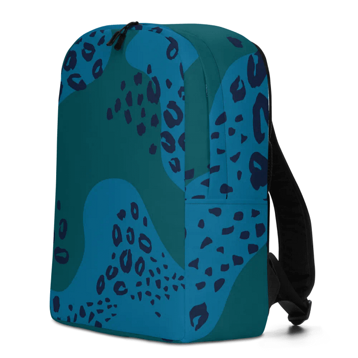 Teal Camo Dreams All-Over Backpack product image (2)
