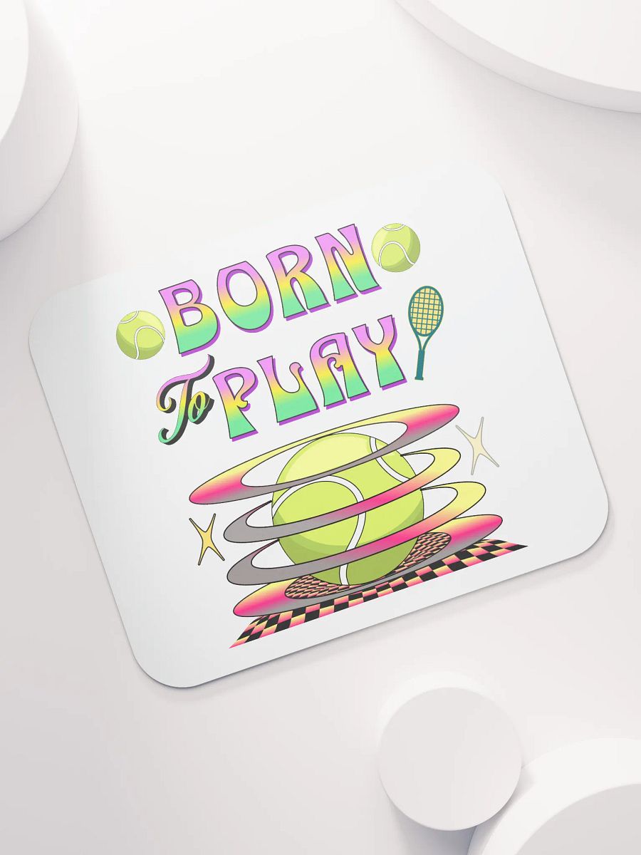 Born To Play Tennis Mouse Pad product image (7)