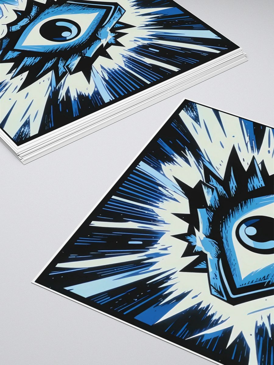 Electric Eye Sticker | Bold Art product image (12)