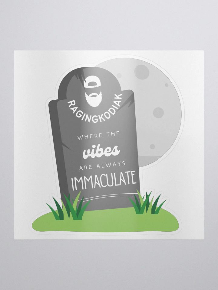 Immaculate Vibes Sticker product image (1)