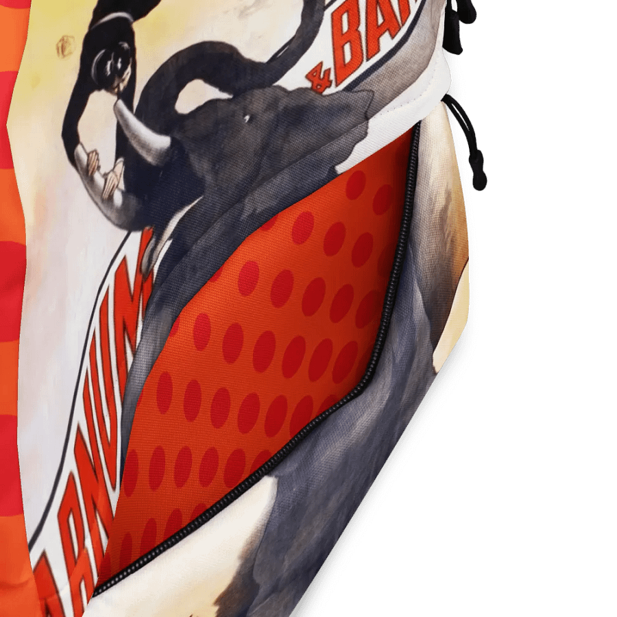 Vintage Circus Spectacle All-Over Print Backpack product image (4)