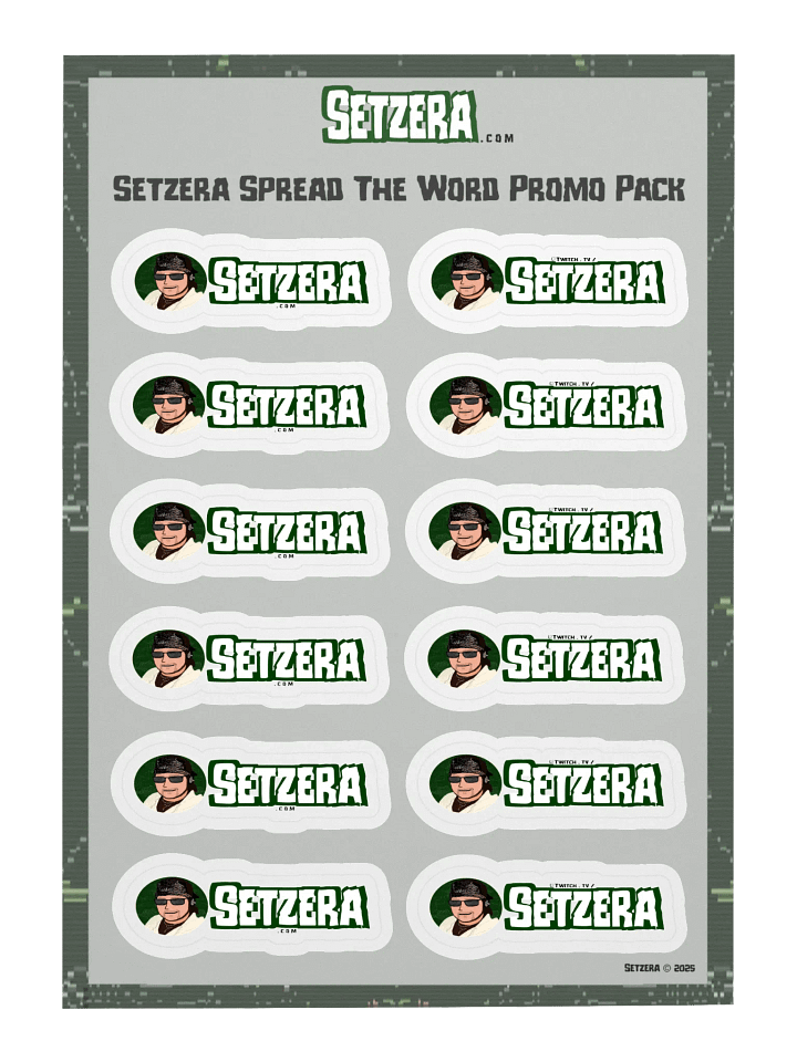 Spread The Word Promo Sticker Pack product image (1)