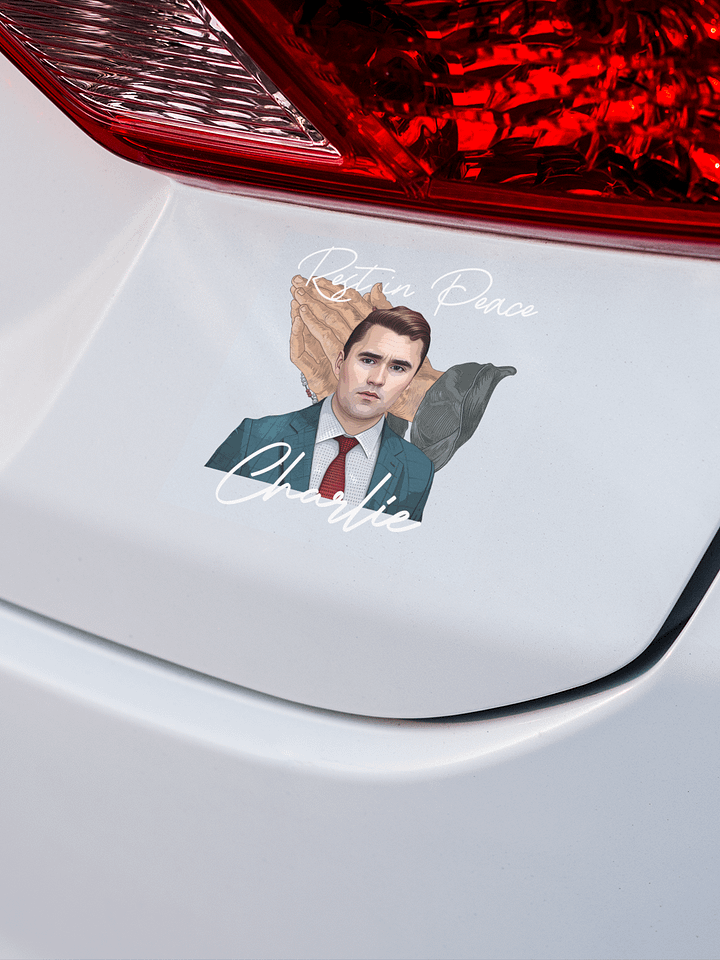 Charlie Kirk Bumper Stickers Car Laptop Decals & Magnets product image (1)