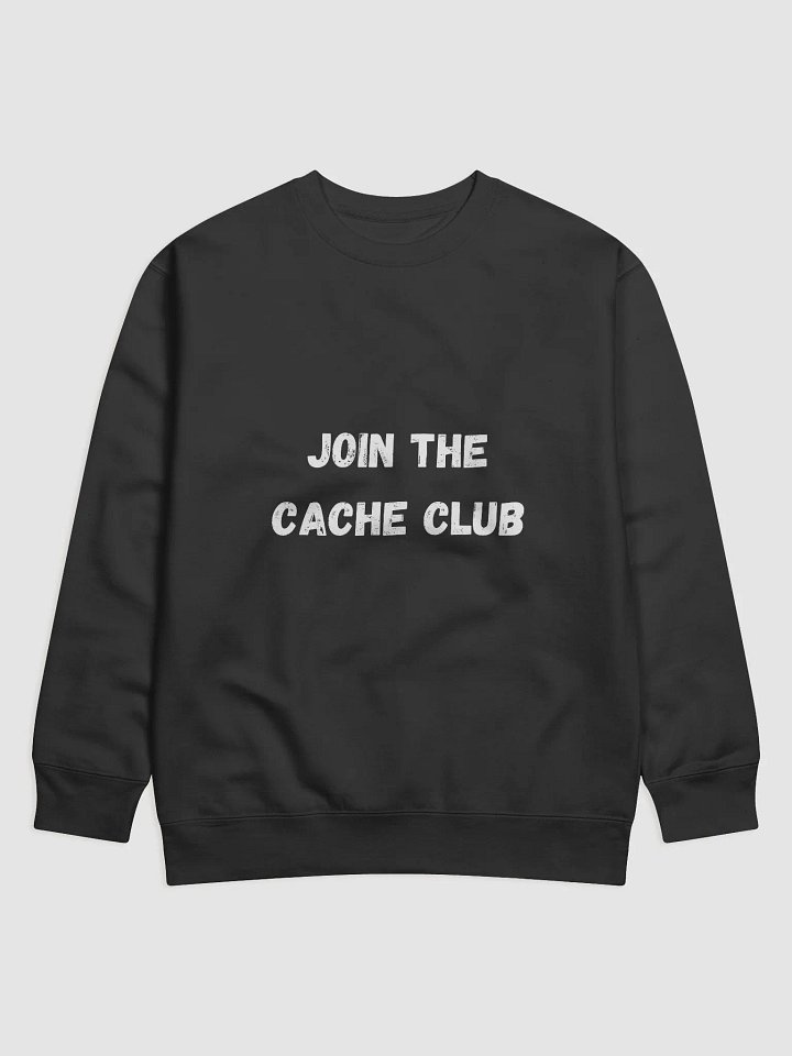 Join the Cache Club - Perfect Geocaching Sweatshirt for Adventure Seekers product image (5)