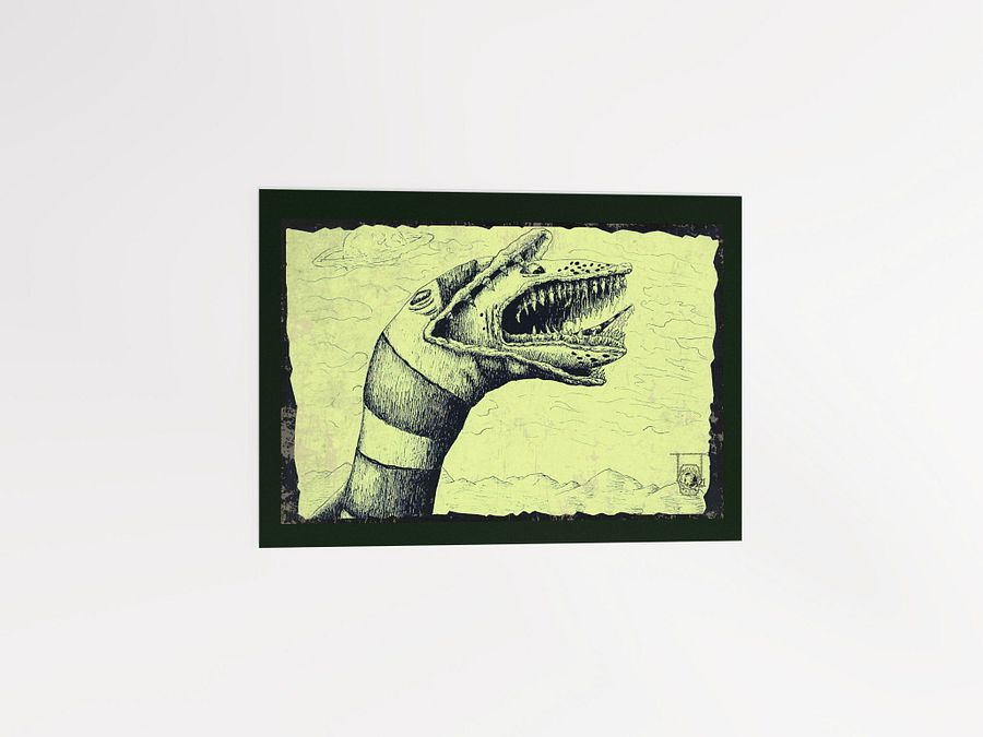Saturn's Full of Sandworms- Print product image (7)