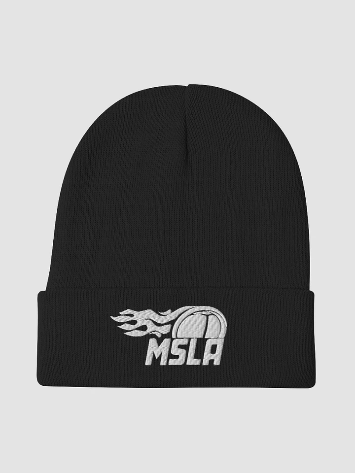 MSLA Logo Beanie - White Logo product image (2)