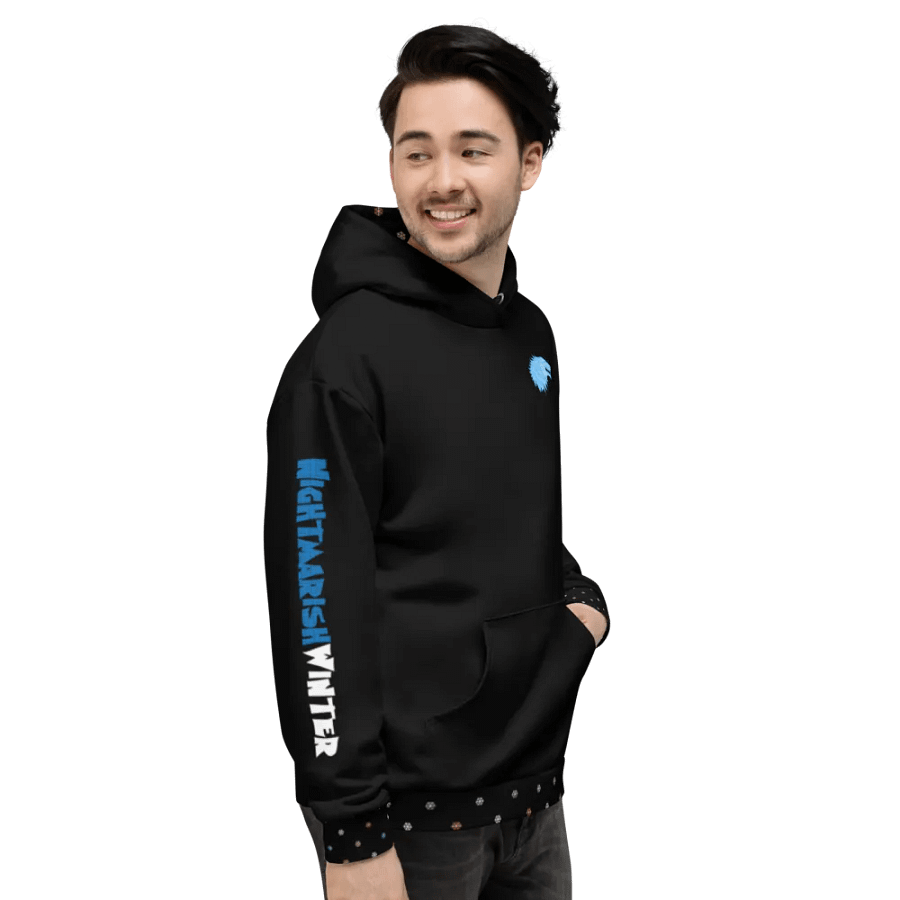 Black Winter is Here Hoodie - back product image (5)