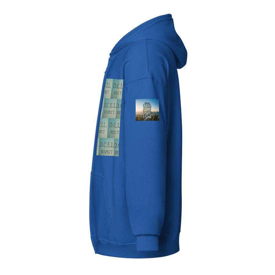 Unisex Da Culture, Experience Love! Zipper Hoodie product image (3)