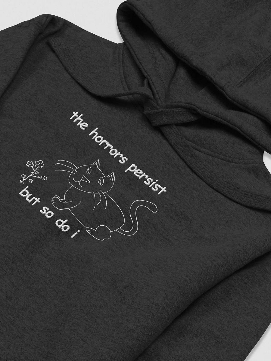 The Horrors Persist, But So Do I. Premium Hoodie product image (12)