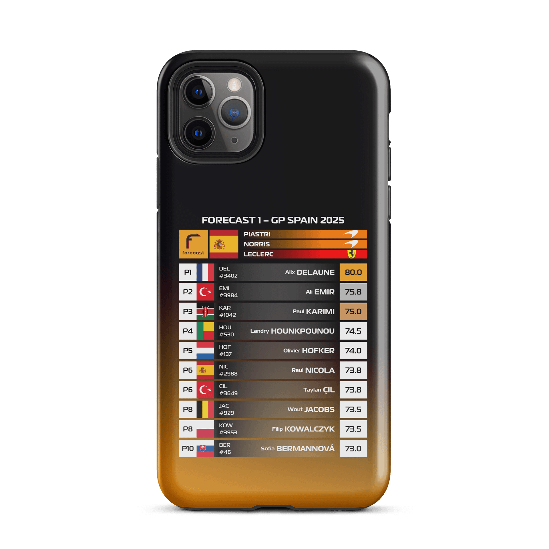 GP Spain 2025 iPhone Case product image (2)