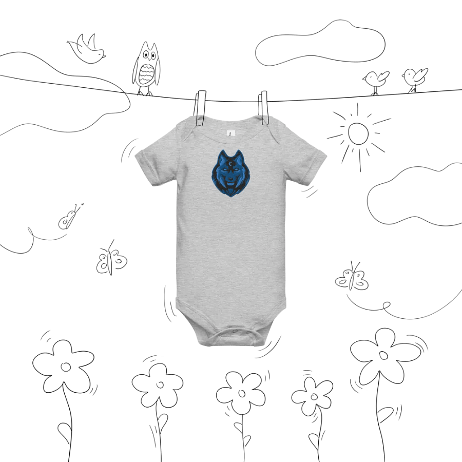 Mystic Wolf Baby Onesie product image (10)