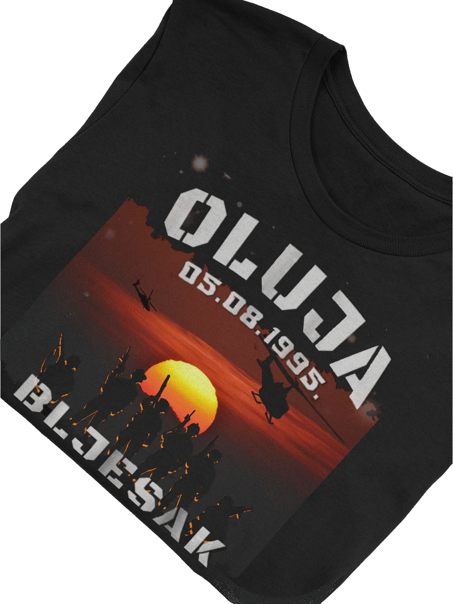 Oluja-Bljesak 05.08.95 Emblem T-Shirt product image (5)