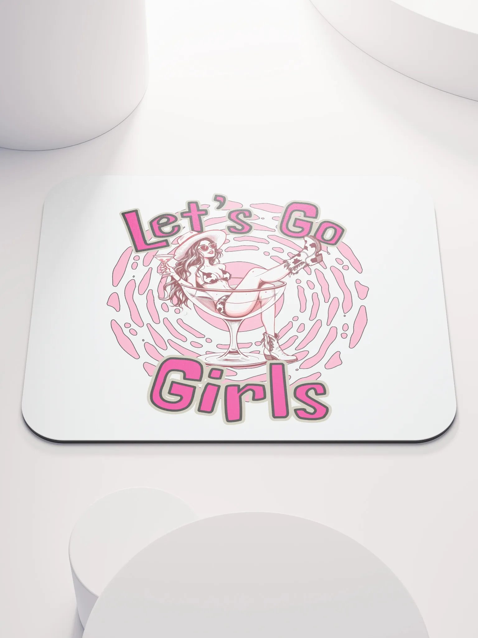 Lets Go Girls Mouse Pad product image (2)