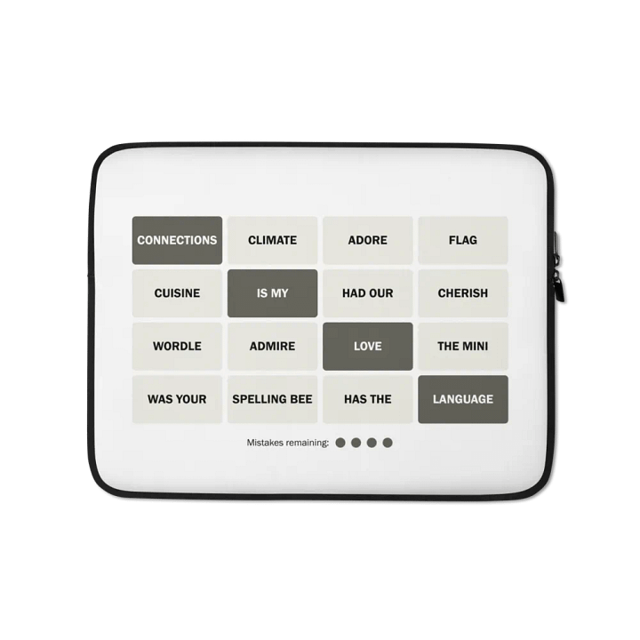Connections Laptop Sleeve product image (1)