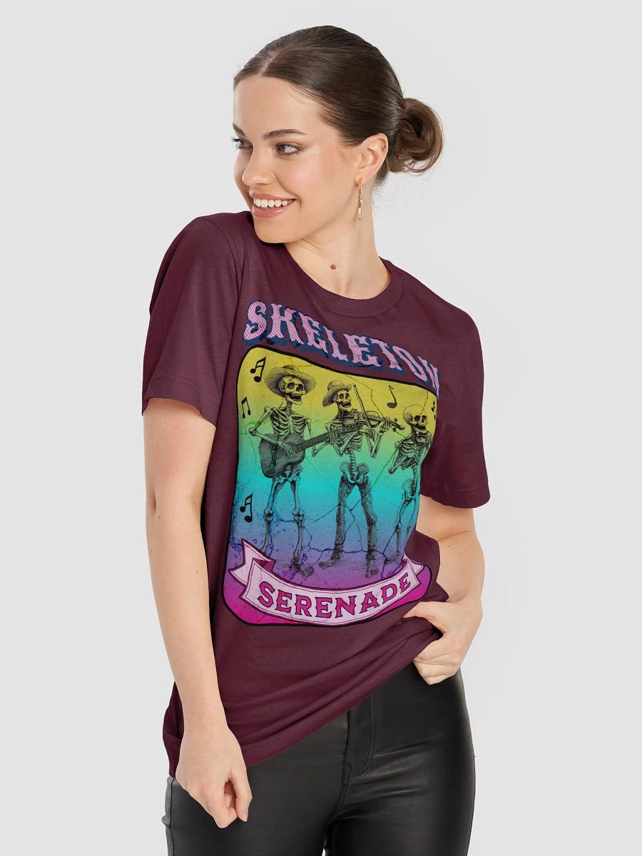 Skeleton Serenade Musical T-Shirt product image (35)