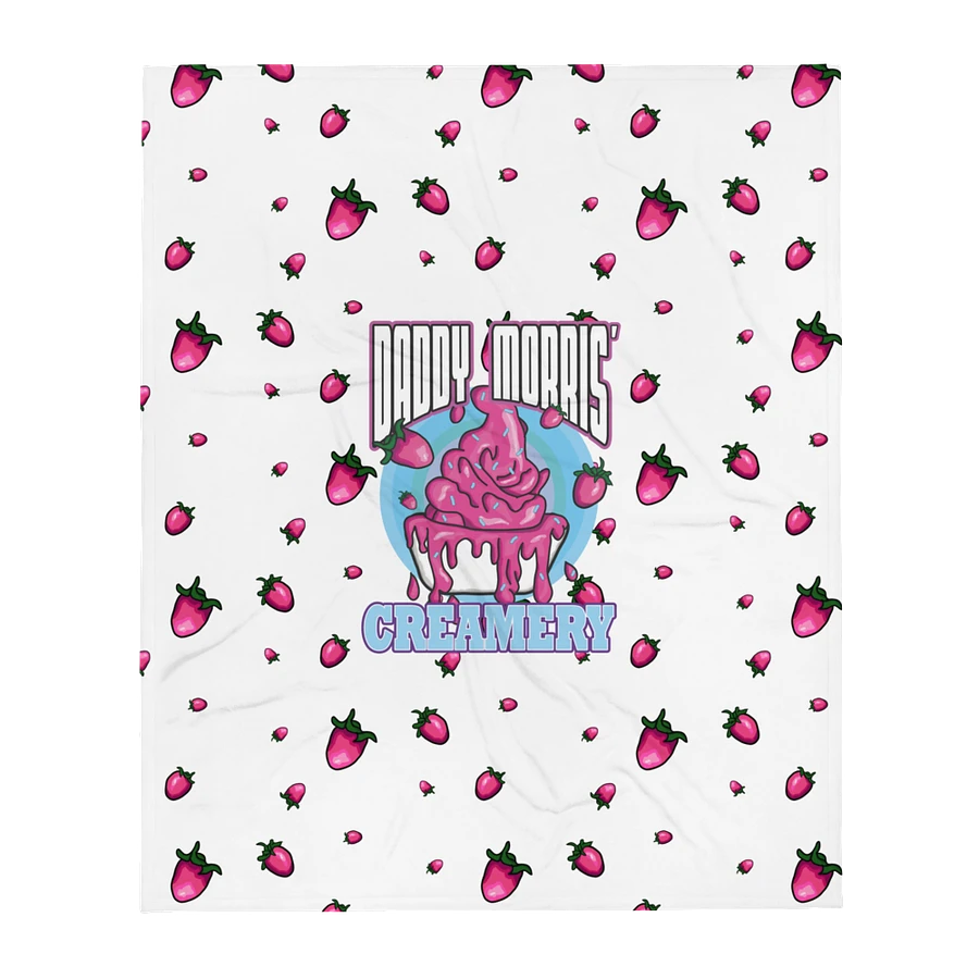 Strawberry Throw // Throw Blanket by Allcolor product image (1)
