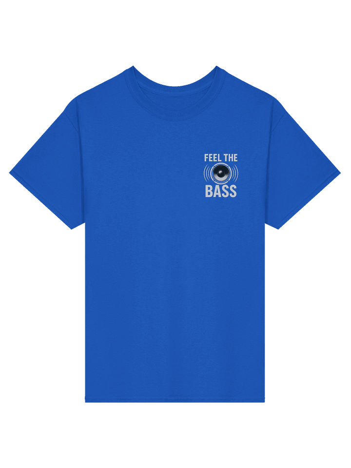 "FEEL THE BASS" Bass Player T-Shirt product image (3)