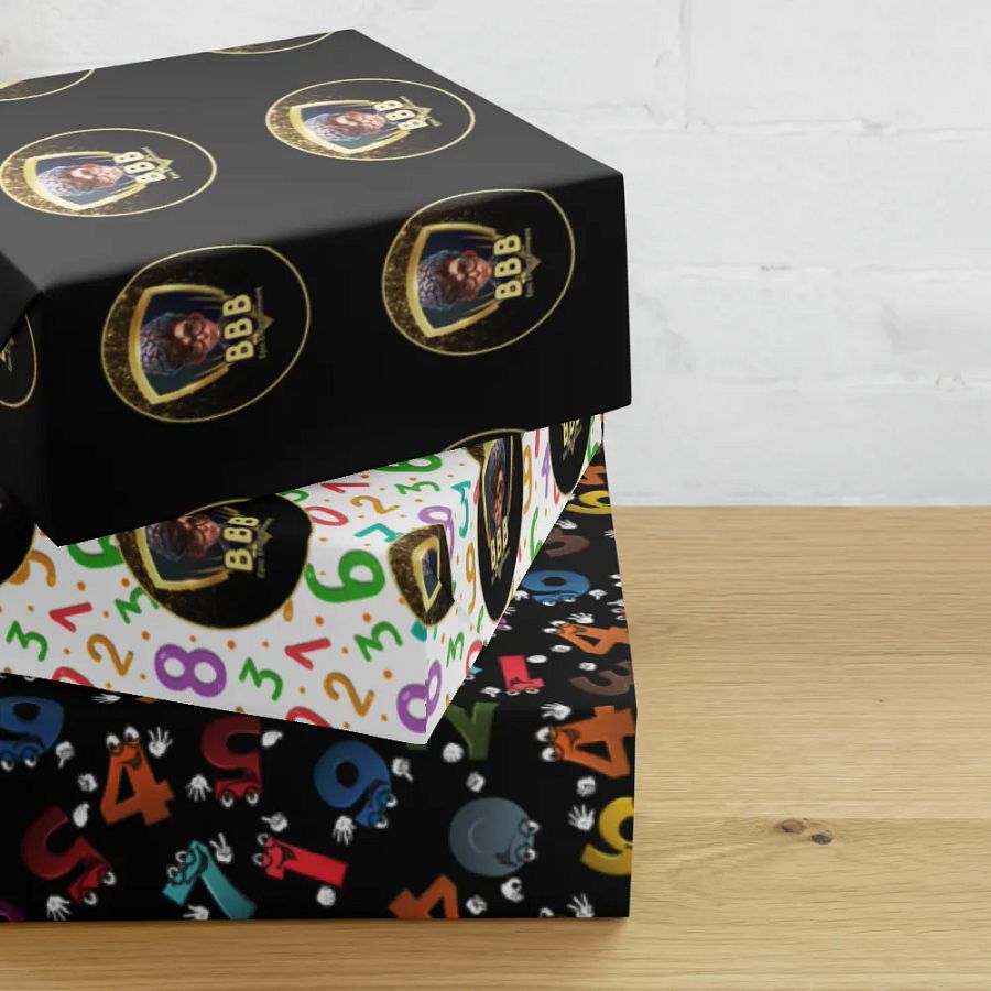 Brain Benders Banter Wrapping Paper product image (10)