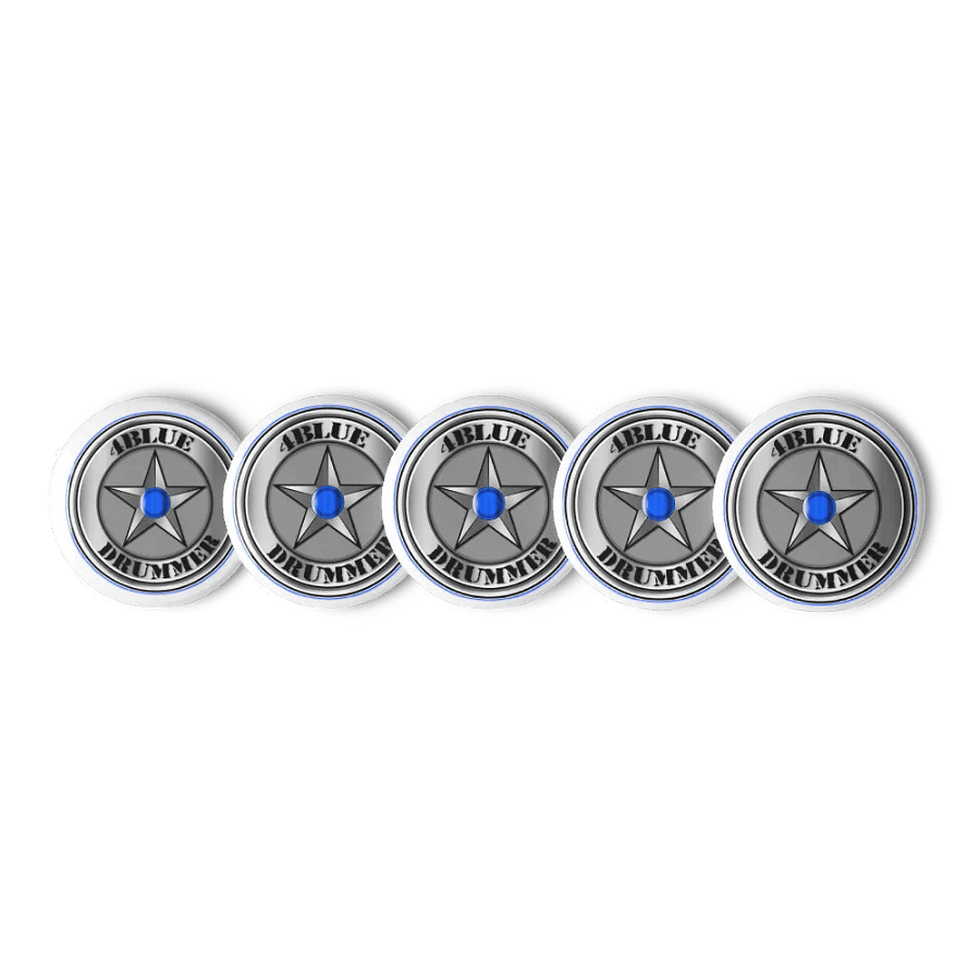 4BlueDrummer Pins product image (1)